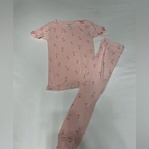 Carter's Light Pink Cherry Pajama Set